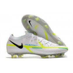 Nike Phantom GT2 Elite FG Bianco Nero Blu