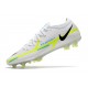 Nike Phantom GT2 Elite FG Bianco Nero Blu