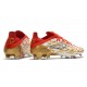 adidas X Speedflow.1 FG Scarpa Calcio Oro Bianco Rosso