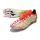 adidas X Speedflow.1 FG Scarpa Calcio Oro Bianco Rosso