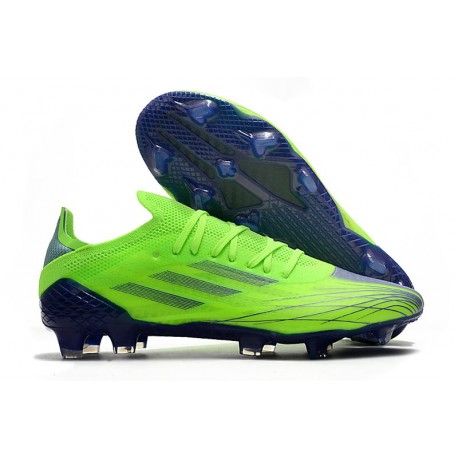 adidas X Speedflow.1 FG Scarpa Calcio Verde Viola