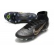 Nike Mercurial Superfly 8 Elite SG-Pro AC Nero Oro Metallico Argento Metallico