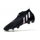 Scarpe adidas Predator Edge+ FG Nero Core Bianco Rosso Vivido