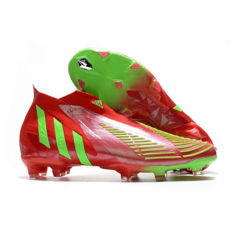 Scarpe adidas Predator Edge+ FG Verde Rosso