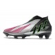 Scarpe adidas Predator Edge+ FG Argento Nero Rosa