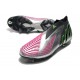 Scarpe adidas Predator Edge+ FG Argento Nero Rosa