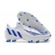 Scarpe adidas Predator Edge+ FG Bianco Hi Res Blu Bianco