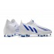 Scarpe adidas Predator Edge+ FG Bianco Hi Res Blu Bianco