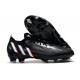 Scarpe da calcio adidas Predator Edge.1 L FG Nero Core Bianco Rosso Vivido