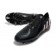 Scarpe da calcio adidas Predator Edge.1 L FG Nero Core Bianco Rosso Vivido