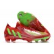 Scarpe da calcio adidas Predator Edge.1 L FG Rosso Verde