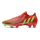 Scarpe da calcio adidas Predator Edge.1 L FG Rosso Verde