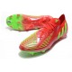 Scarpe da calcio adidas Predator Edge.1 L FG Rosso Verde