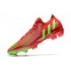 Scarpe da calcio adidas Predator Edge.1 L FG Rosso Verde