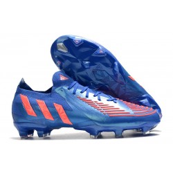 Scarpe da calcio adidas Predator Edge.1 L FG Sapphire Edge - Blu Rosso