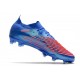 Scarpe da calcio adidas Predator Edge.1 L FG Sapphire Edge - Blu Rosso