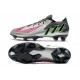 Scarpe da calcio adidas Predator Edge.1 L FG Argento Nero Rosa