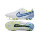 Nike Tiempo Legend 9 Elite FG Uomo Bianco Blu