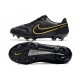 Nike Tiempo Legend 9 Elite FG Uomo Nero Metallic Grigio Scuro Antracite