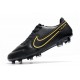 Nike Tiempo Legend 9 Elite FG Uomo Nero Metallic Grigio Scuro Antracite