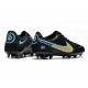 Nike Tiempo Legend 9 Elite FG Uomo Nero Oro Blu