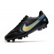 Nike Tiempo Legend 9 Elite FG Uomo Nero Oro Blu