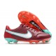 Nike Tiempo Legend 9 Elite FG Uomo Team Rosso Bianco Ibisco Mistico