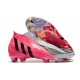 Scarpe adidas Predator Edge+ FG Rosa Solare Nero Bianco