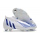 Scarpe adidas Predator Edge+ FG Bianco Hi Res Blu