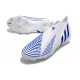 Scarpe adidas Predator Edge+ FG Bianco Hi Res Blu