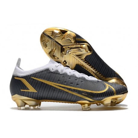 Nike Mercurial Vapor 14 Elite FG Uomo Nero Oro