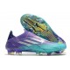 Scarpe Adidas X speedflow FG Viola Rush Argento Metallico Menta Rush