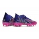 adidas Predator Edge.1 FG Uomo Viola Argento Metallico Team Rosa 