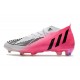 adidas Predator Edge.1 FG Uomo Rosa Solare Nero Bianco