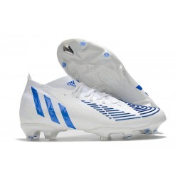 adidas Predator Edge.1 FG Uomo Bianco Hi Res Blu