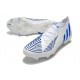 adidas Predator Edge.1 FG Uomo Bianco Hi Res Blu