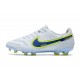 Nike Tiempo Legend 9 Elite FG Uomo Bianco Blu