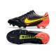 Nike Tiempo Legend 9 Elite FG Uomo Nero Rosso Giallo