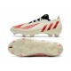 adidas Predator Edge.1 L FG Bianco Off Rosso Vivido Oro Metallico