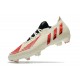 adidas Predator Edge.1 L FG Bianco Off Rosso Vivido Oro Metallico