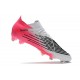 Scarpe da calcio adidas Predator Edge.1 L FG Rosa Solare Nero Bianco