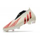 Scarpe adidas Predator Edge+ FG Bianco Off Rosso Vivido Oro Metallico