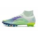 Nike Mercurial Superfly 8 Elite AG PRO Dream Speed Verde Orzo Volt Electro Viola