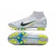 Nike Mercurial Superfly 8 Elite AG PRO Grigio Calcio Blu Nerastro