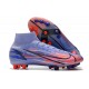 Nike Mercurial Superfly 8 Elite AG PRO Mbappe Thistle Chiaro Argento Metallico