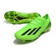 adidas Scarpe X Speedportal.1 FG Verde Solare Nero Core Giallo Solare