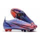 Nike Mercurial Vapor 14 Elite AG Pro Mbappe Thistle Chiaro Argento Metallico