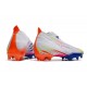 Scarpe adidas Predator Edge+ FG Bianco Giallo Solare Blu Power