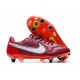 Nike Tiempo Legend IX Elite SG Anti-Clog Rosso Bianco Ibisco Mistico