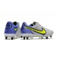 Nike Tiempo Legend IX Elite SG Anti-Clog Grigio Nebbia Volt Zaffiro